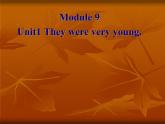 外研版（一年级起点）小学三年级英语下册 Module 9 Unit 1 They were very young.   课件2