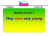 外研版（一年级起点）小学三年级英语下册 Module 9 Unit 1 They were very young.   课件3