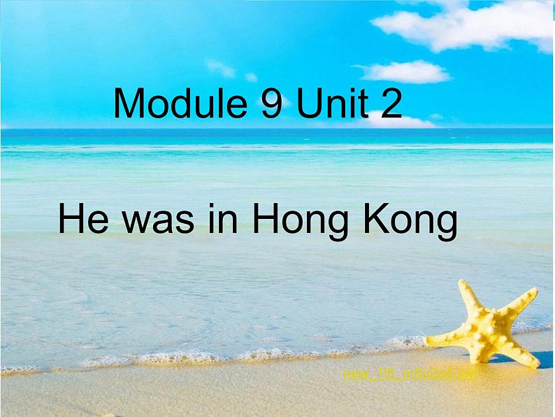 外研版（一年级起点）小学三年级英语下册 Module 9 Unit 2 He was in Hong Kong.   课件201