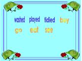 外研版（一年级起点）小学四年级英语上册 Module 3 Unit 1 She didn't walk to school yesterday.   课件