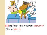 外研版（一年级起点）小学四年级英语上册 Module 3 Unit 1 She didn't walk to school yesterday.   课件2
