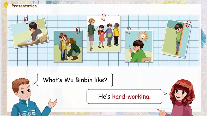 Unit 1 What's he like_ B  Let's learn  课件05