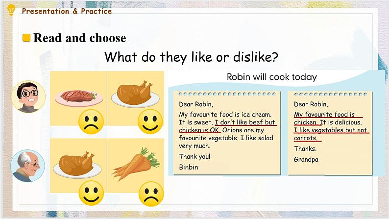 Unit 3 What would you like？ PB Read and write  课件 )08