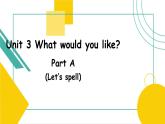 Unit3 What would you like A let's spell 课件）