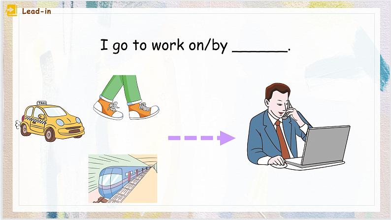 Unit2 Ways to go to school PartA Let 's talk 课件)第7页