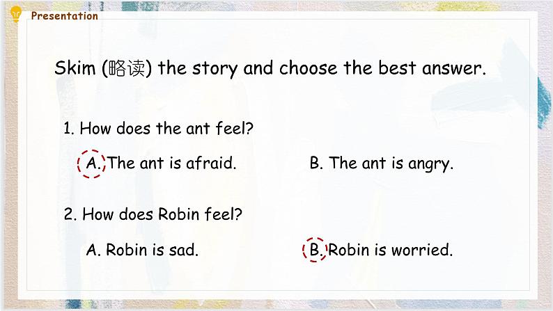 Unit 6 How do you feel PB Read and Write   课件第8页