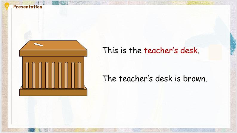 Unit 1 My classroom B  Let's learn & Colour and say 课件）06