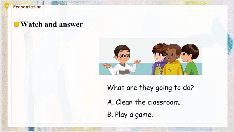 Unit 1 My classroom B  Let's talk & Let's play 课件06