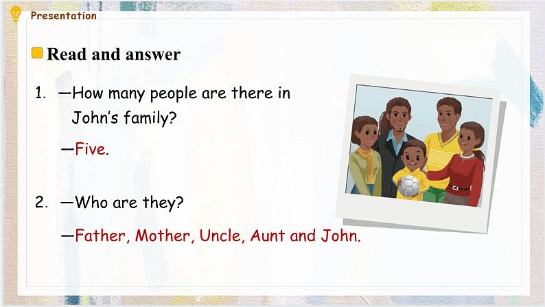 Unit6 Meet my family B read and write 课件()第5页