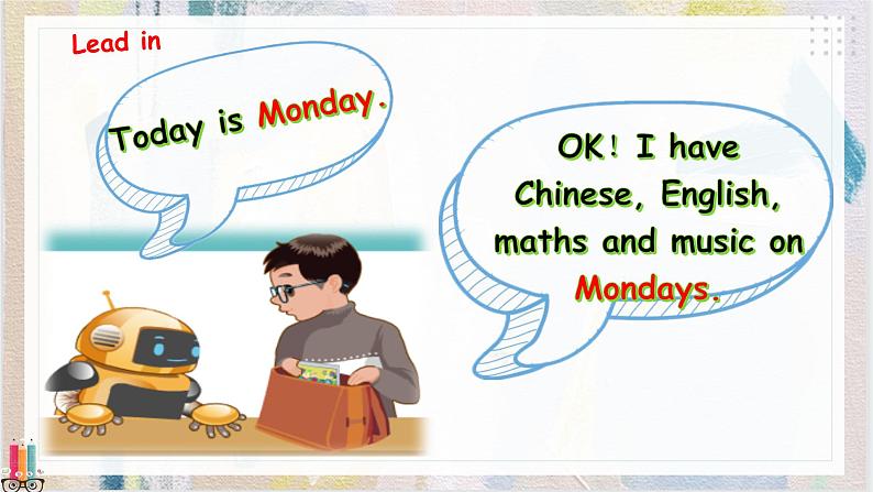 Unit 2 My week PA Let's learn 课件+练习+动画素材06