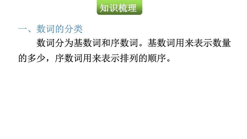 小升初小学英语总复习第二部分词类梳理第三节数词教学课件第3页