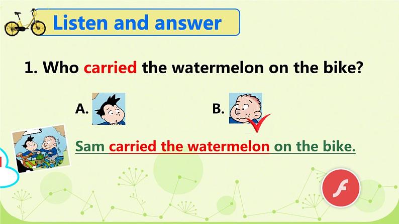 外研版（一年级起点）小学四年级英语上册 Module 9 Unit 1 What happened to your head？ 课件207