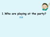 外研版（一年级起点）小学四年级英语下册Module 5 Unit 1 We're having a party.  课件