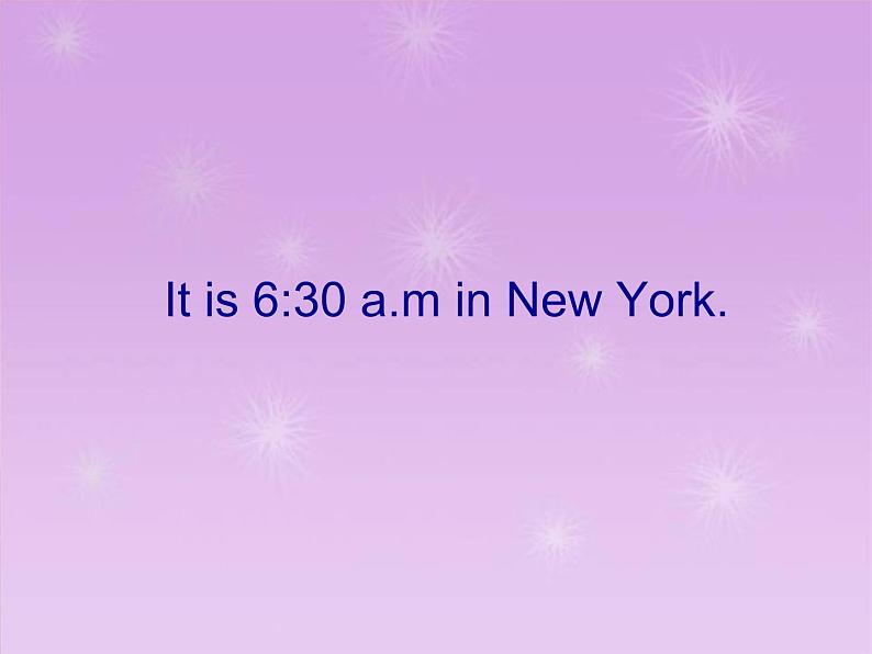 外研版（一年级起点）小学四年级英语下册Module 7 Unit 2 It's 6：30 am in New York.   课件201