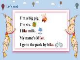 人教版英語四上 Unit2 B3 Read and write（課件+教案+音視頻素材）