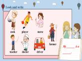 人教版英語四上 Unit6 B3 Read and write（課件+教案+音視頻素材）