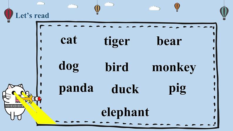 人教版英语三上 Recycle2 A（课件+教案+音视频素材）04