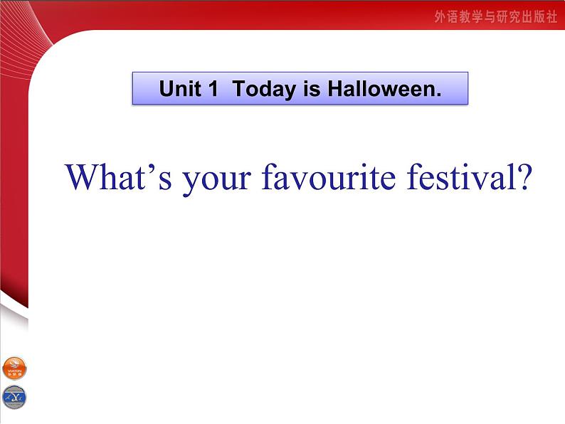 外研版（一年级起点）小学五年级英语上册Module 3 Unit1 Today is Halloween.   课件102