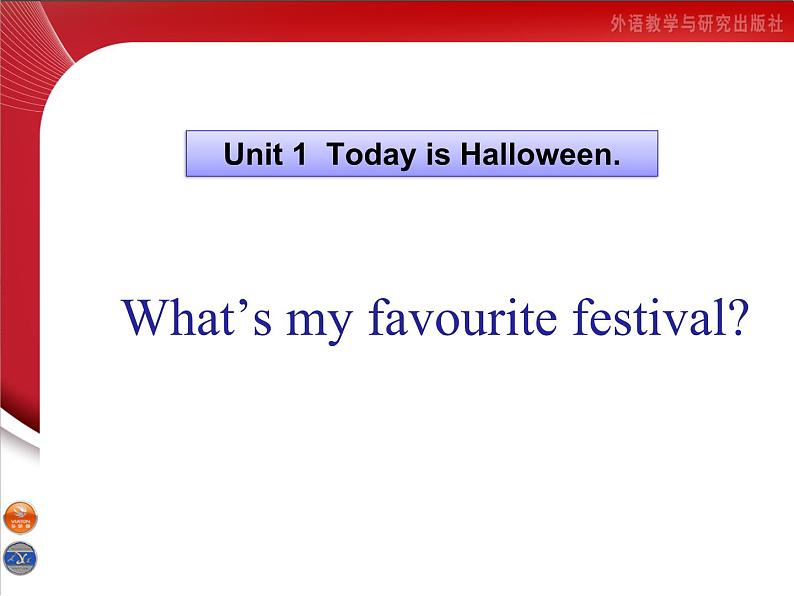 外研版（一年级起点）小学五年级英语上册Module 3 Unit1 Today is Halloween.   课件104