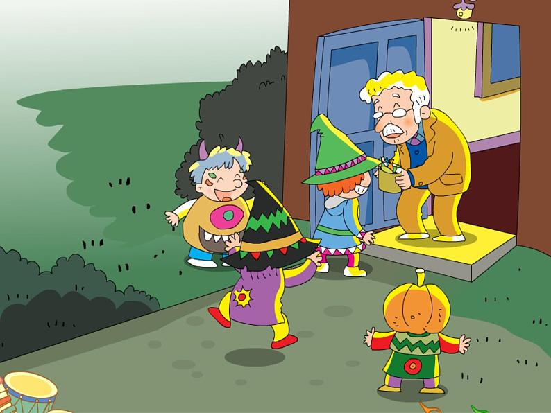 外研版（一年级起点）小学五年级英语上册Module 3 Unit1 Today is Halloween.   课件106