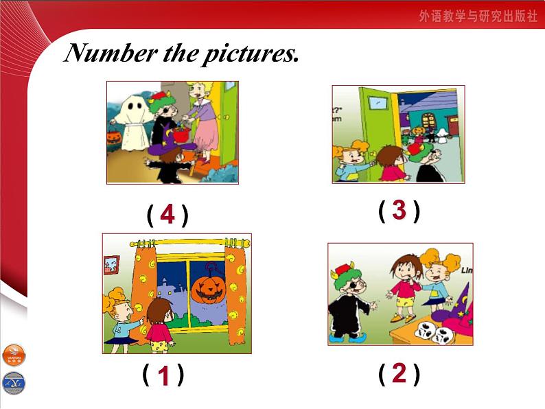 外研版（一年级起点）小学五年级英语上册Module 3 Unit1 Today is Halloween.   课件108