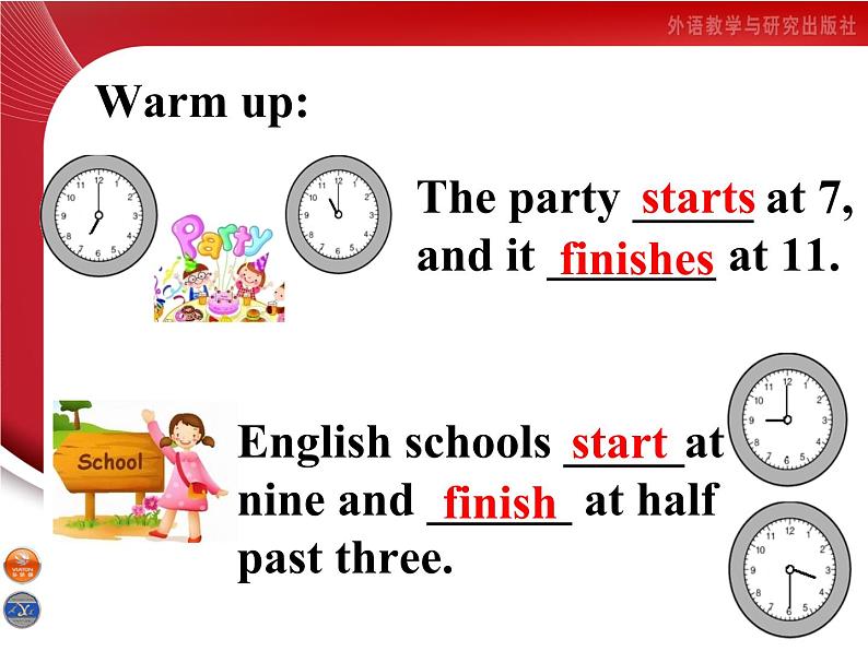 外研版（一年级起点）小学五年级英语上册Module 8 Unit 1 Children often sit around tables.  课件03