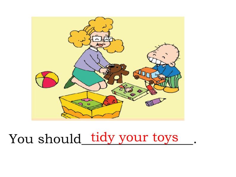外研版（一年级起点）小学五年级英语上册Module 10 Unit 1 You should tidy your toys.   课件207