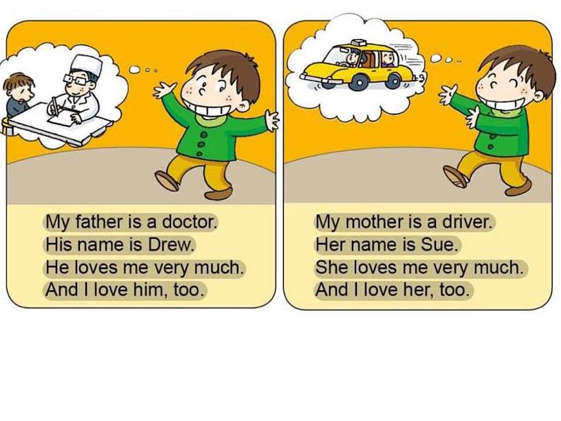 外研版（一年级起点）小学五年级英语下册Module 1 Unit 1 She was a driver before.   课件03