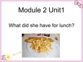 外研版（一年级起点）小学五年级英语下册Module 2 Unit 1 What did she have for lunch？  课件4