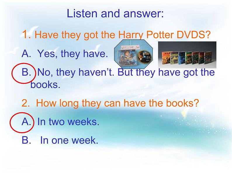 外研版（一年级起点）小学五年级英语下册Module 3 Unit 1 Have you got the Harry Potter DVDs？ 课件504