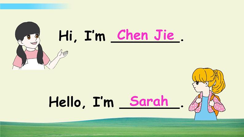 人教版英语pep三年级上册Unit 1 Part B 第4课时课件+教案+素材04