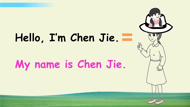 人教版英语pep三年级上册Unit 1 Part B 第4课时课件+教案+素材06