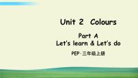 小学英语Unit 2  Colours Part A课文内容ppt课件