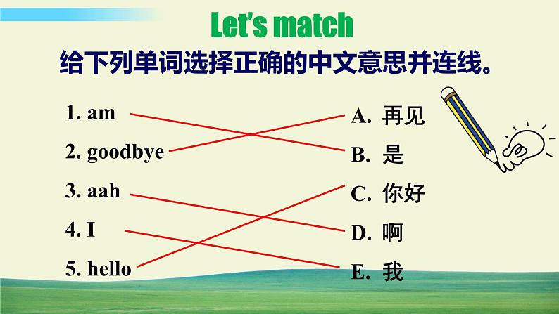 外研版英语三年级上册Review of Module 1课件第6页