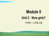 外研版英語三年級(jí)上冊(cè)Module 5 Unit 2課件+教案+音視頻