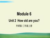 外研版英語三年級上冊Module 6 Unit 2課件+教案+音視頻