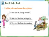 Unit 8  We shouldn’t waste water PartD-PartF（课件）湘少版（三起）英语六年级上册
