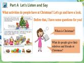 Unit 12  It’s Christmas again! PartA-PartC（课件）湘少版（三起）英语六年级上册