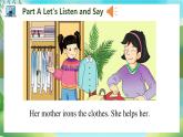 Unit 8 Lingling helps her parents PartA-PartC（課件）湘少版（三起）英語五年級上冊
