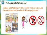 Unit 10 What does that sign mean PartA-PartC（課件）湘少版（三起）英語(yǔ)五年級(jí)上冊(cè)