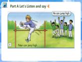 Unit 12 Peter can jump high PartA-PartC（課件）湘少版（三起）英語四年級(jí)上冊(cè)