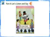 Unit 8 She wears a white and black sweater PartA-PartC（课件）湘少版（三起）英语四年级上册