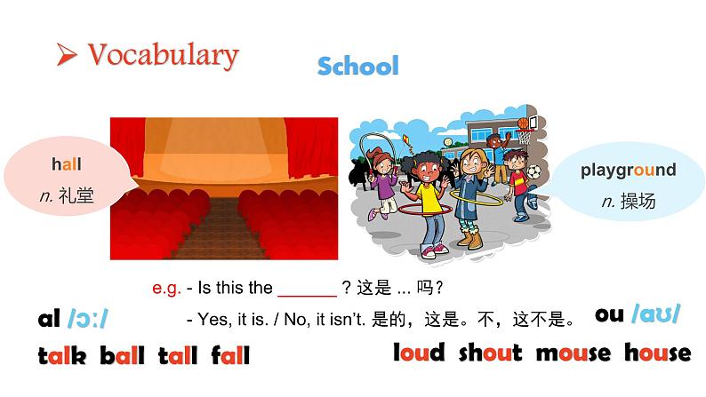 【环节有趣 寓教于乐】M3U1 My school 英语复习课件 三年级上册 上海牛津版（试用）07