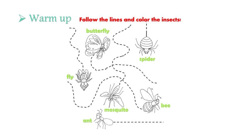 【环节有趣 寓教于乐】M4U1 Insects 英语复习课件 三年级上册 上海牛津版（试用）04