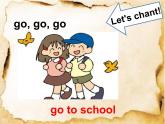 外研版（一年級起點）小學(xué)五年級英語下冊Module 7 Unit 1 My father goes to work at 8 o'clock every morning.   課件4
