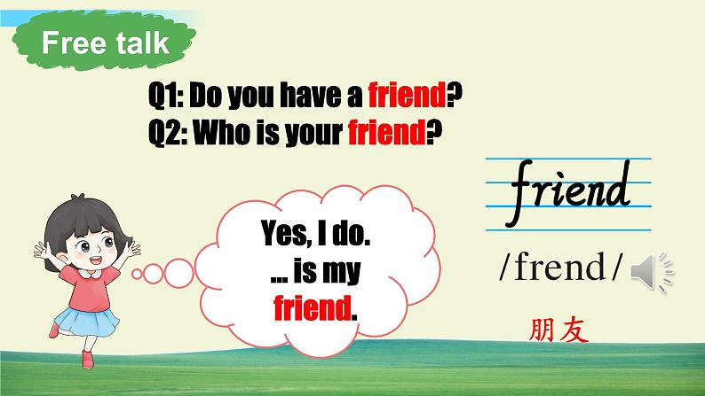 冀教版英语三年级上册Unit 2 Lesson 7课件+教案+音视频03