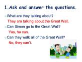 外研版（一年级起点）小学六年级英语上册Module 1 Unit 1 How long is the Great Wall？   课件