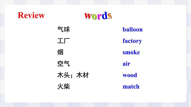 沪教版英语六年级上册 Revision 4 课件02