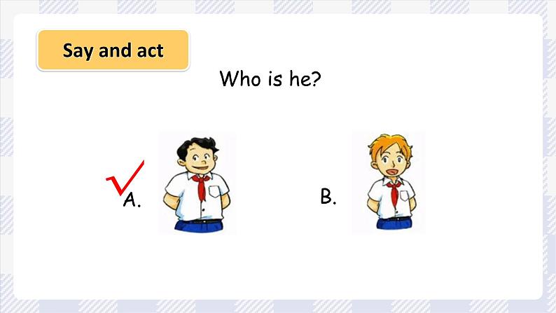 沪教版英语三年级上册 Unit 4《My friends》（第二课时）课件+教案04