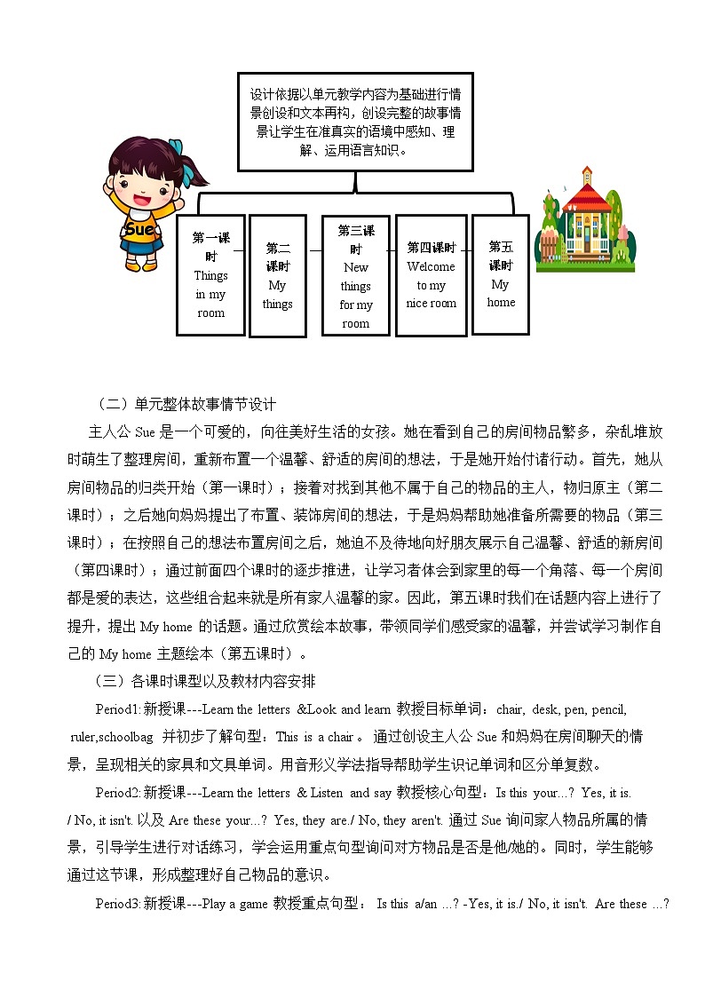 沪教版英语三年级上册 Unit 9《In my room》（第三课时）课件+教案02